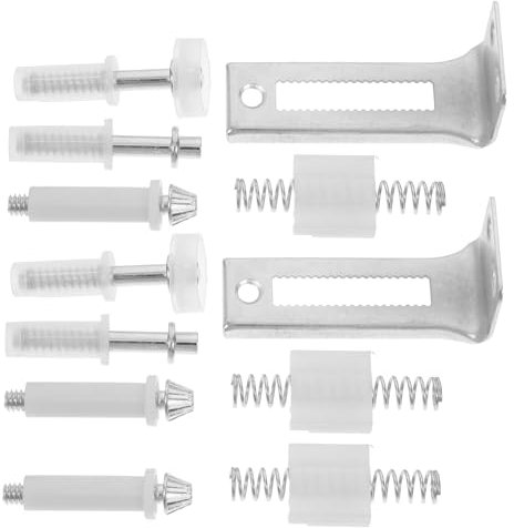 OUNONA Kit De Ferrures Pour Portes Pliantes Double Pivots Supérieurs Robustes Pour Portes Coulissantes Et Placards Matériel Fiable Pour Usage Domestique Et Professionnel