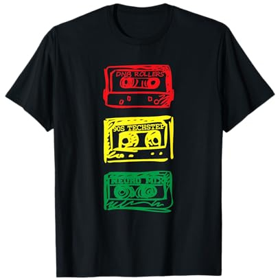 DNB Mixtape Shirt An Oldschool Junglist Drumn Bass T-Shirt
