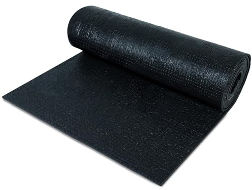 BXI SBS Modified Bitumen Waterproofing Membrane Roll, 13 Inch x 8.2 Feet Thick Flexible Torch-on Asphalt Roofing Material, Self-Healing Flashing Sealant Outdoor Roof Foundation Ice and Water Shield