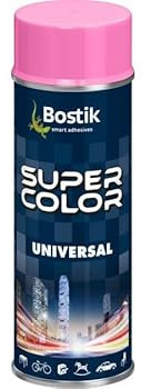 TRANS - PAL Spray Paint 400ml – Fast Drying, Universal Super Color Acrylic Paint for Metal, Wood, Plastic & More – Indoor & Outdoor (Pink)