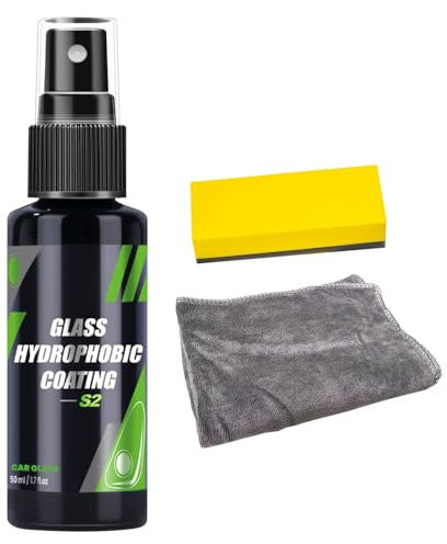 Auto Rain Agent - Repellente Per Il Parabrezza, Rivestimento In Vetro | Veicoli | Spray Idrofobico Nano, Protezione Anti, Pellicola Protettiva A Secco , Visione Di Guida Trasparente
