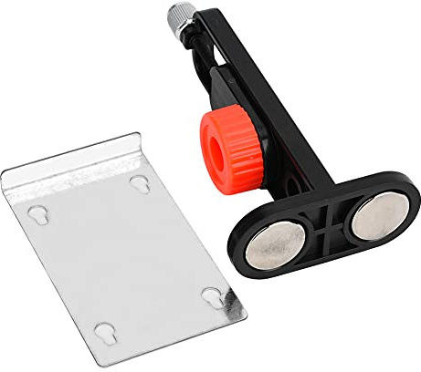 Nivelliergerät T-förmige Halterung, starker Magnet, Wandhalterung, Rack-Ständer, Halter, robustes, langlebiges Eisenmaterial für Bau- und Heimwerkerprojekte