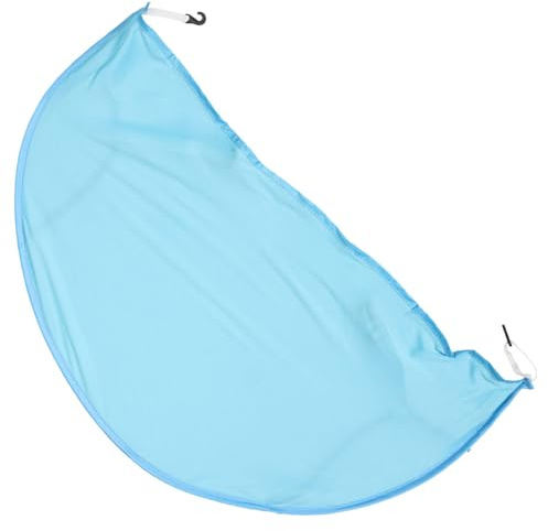 minkissy Pare-Soleil pour Poussette Bleu Auvent Imperméable Anti-Uv Couverture Réglable pour Bébé Protection Solaire et Anti-Pluie Accessoire Léger et Pratique pour Poussette
