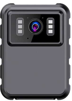 FUANA Caméra d'action 1080P avec écran IPS de 2, étanche IP67, batterie de 2500 mAh, pour vision nocturne, caméra de vélo portable pour activités de plein air, noir