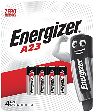 Energizer A23 Alkaline Batteries (4 Pieces)