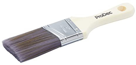 ProDec 2 inch Woodworker Short Handle Paint Brush for a Smooth Finish Painting with Emulsion, Gloss, Satin, Undercoat, Primer, Woodstain, Varnish on Walls, Ceilings, Wood, Metal, 2 Inch 50 mm