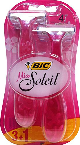 BIC Einweg Rasierer & Miss Soleil 3 + 1 Stück