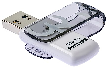 Philips Vivid Edition Super Speed 3.0 USB-Flash-Laufwerk USB-Stick 32 GB mit Schwenkkappe für PC, Laptop, Computer Data Storage, Lesegeschwindigkeit bis zu 100 MB/s