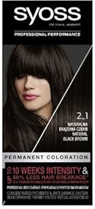 Syoss Haarfarbe 2_1 Naturbraun Schwarz