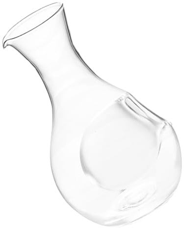 360ml Whisky Dekanter aus Glas mit Daumenaussparung für Tischdeko