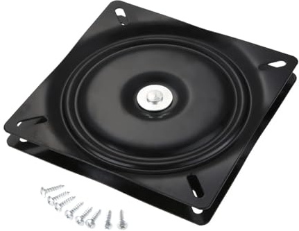 Vierkant-Drehhocker-Ersatz Bootssitz-Drehplatte, Fischerboot, Marine-Sitz, drehbar, 360-Grad-Drehsitz Sitz-Drehplatte (Color : 175x175mm)