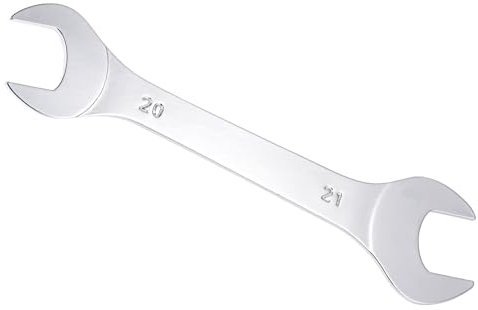 CoCud Chiave a Bocca Sottile Aperta, Metrica 20mm x 21mm, Chiave Sottile a Doppia Estremità - (Applicazioni: per Dadi Sottili, Spazi Stretti), 1 Pezzo