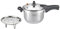 Pentola a pressione in acciaio inox da 7 litri, compatibile con induzione, distribuzione uniforme del calore, utilizzata per alimenti a pressione o cottura a vapore (7 litri)