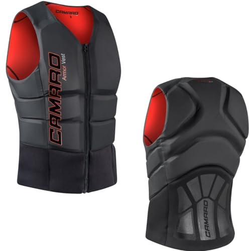 Camaro Armour 4.0 Neopren Prallschutz Oberteil Wakeboard Kite Wasserski (2XL)