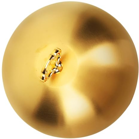 Ciieeo 24cm Stainless Steel Food Dome Cover Gold Floral Beaded Handle, Oil-proof Steak Serving Lid for Kitchen Bbq and Restaurant Food Protection