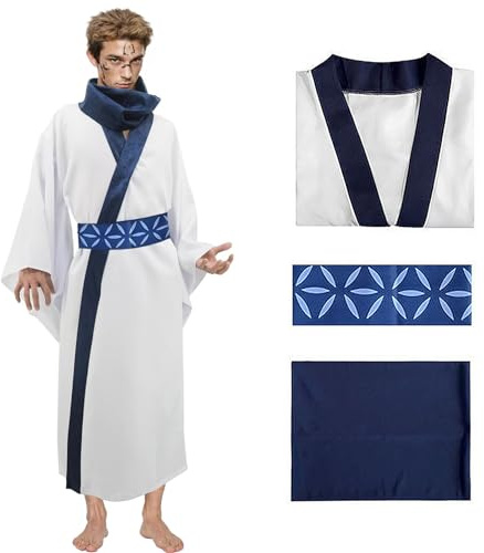 Bocguy cosplay anime, costume da gojo/choso/sukuna/toji/geto/nobara/yuji itadori, per Halloween e carnevale