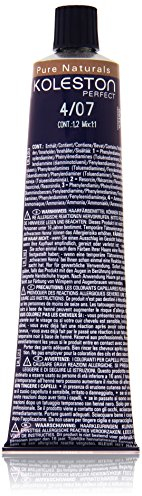 Wella Professionals Koleston Perfect Permanente CremeHaarfarbe, 4/ 07 mittel braun-natur, 1er Pack (1 x 60 ml)