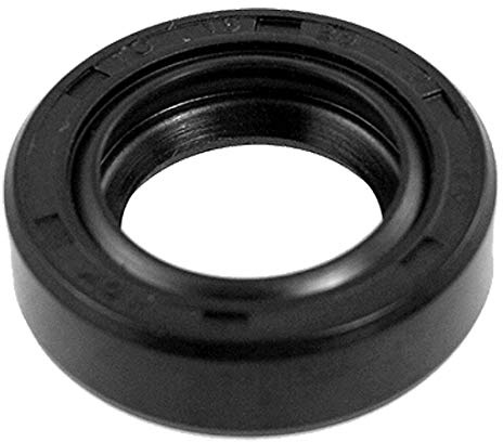 sourcing map Metric Rotary Shaft Oil Seal 15mm x 25mm x 5mm TC Double Lipped