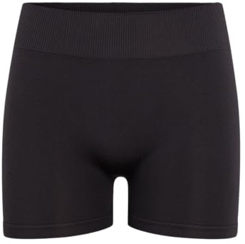 Pieces Femme Pclondon Mini Shorts Noos Boxer, Noir (Black Black), 38 EU