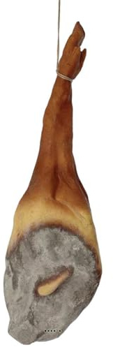 artif-déco-mag – Schinken raucht Serrano Künstliche Kunststoff mundgeblasen H 660 x 220 mm