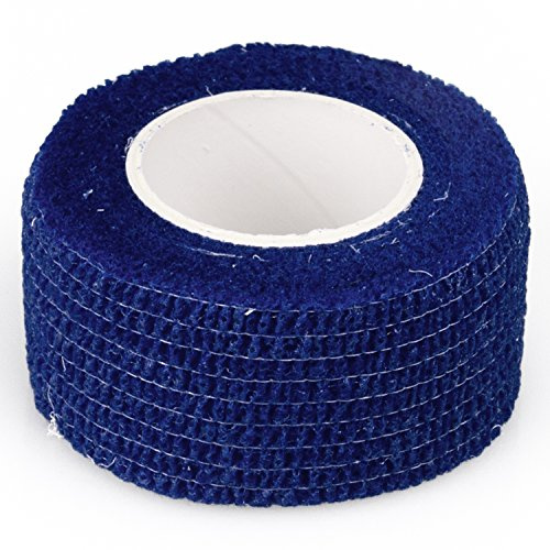 Fixierbinde | elastischer Fixierverband | kohäsive (selbsthaftende) elastische Binde | Breite: 2,5 cm | Farbe: blau (24)