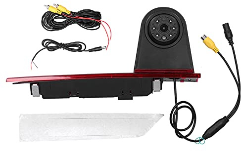 Troisième feu Stop, 3ème feu Stop caméra de recul Vision Nocturne 170 ° IP68 étanche pour Ford Transit Custom 2015-On