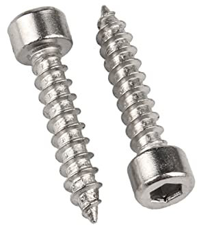 ORANXIN M3 x 10mm 50 Pcs Vis autotaraudeuses Acier inoxydable 304 Tête cylindrique Conférencier Trompette Capuchon de douille Vis à bois