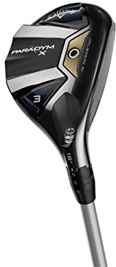 Callaway Golf 2023 Paradym X Hybrid (linke Hand, 50G Graphitschaft, Light Flex, 4 Hybrid)