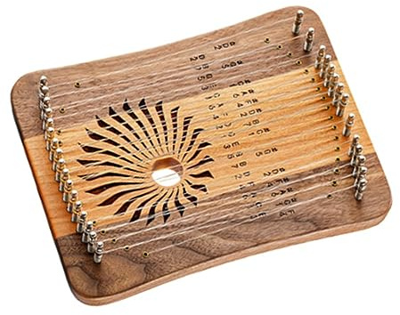 Lyre Harp 31Saiten-Fingerspiel-Harfe mit Stimmschlüssel, Extraktsaiten, Pickbag