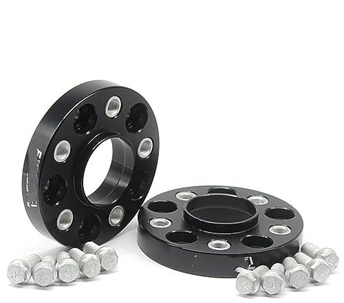 WOLWES Kompatibel Mit VW T5 T6 Autonabenzentrierte Spurverbreiterungen 25/30/35 Mm Spurverbreiterungsadapter Modifikation Dekoration PCD 5x120 CB 65mm M14xP1,5 Spurverbreiterungen (Color : 2PCS 30mm)
