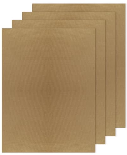 Vanyibro Tapis de cuisson réutilisables, feuilles de Silicone antiadhésives et résistantes à la chaleur pour four, doublures de plaques de cuisson 4 pièces