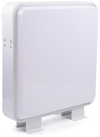 LED Leuchtkasten Doppelseitig 50cm Quadrat Leuchtreklame Lichtwerbung Leuchtschild für Restaurants, Imbissbuden, Geschäfte