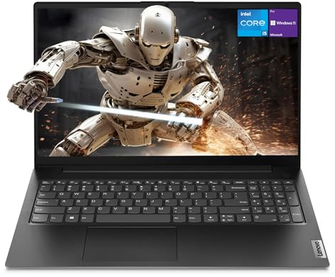 Lenovo V15 Gen 4 Business Laptop, 15.6 FHD Display, Intel Core i5-13420H (Beat i7-1355U), HDMI, RJ45, Webcam, Numeric Keypad, Wi-Fi, Windows 11 Pro, Black (16GB RAM | 512GB SSD)