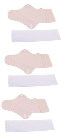 Beaupretty 6 Stück Stoffbinden Tragbare Damenbinden Baumwoll Menstruationsbinden Stoff Menstruationsbinden Wiederverwendbare Menstruationsbinden Waschbare Damenbinden