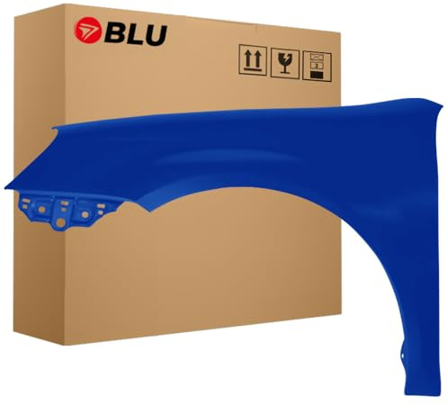 BLU Kotflügel Passend für Volkswagen Golf V 5 Jetta Kombi LD5Q Links Blau | 2003-2009 | Vorderseite Vorne | Lackiert | Einbaufertig