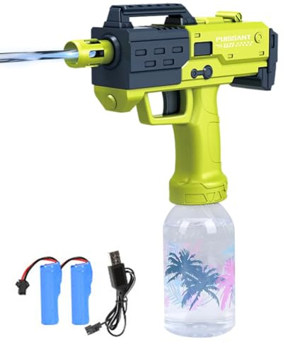 CEWROM Wasserpistole Spielzeug Elektrisch, Automatische Spritzpistolen 26-32 FT, Spielzeugpistole mit 300CC Große Kapazität, Spielzeug Wasserpistole für Kinder Erwachsene Winter Outdoor Schnee-Party