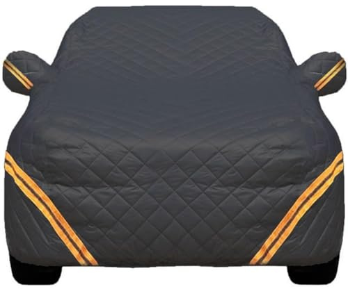 Hagelschutz-Vollgarage Kompatibel Mit Dacia Bigster 2025, wasserdichte Atmungsaktive Hagelschutz-Fahrzeugabdeckungen Für Den Außenbereich(Black)