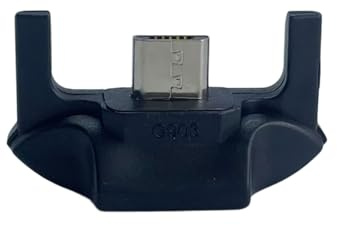 ZEPFJHE Adaptateurs de rechange en métal pour G903 G900 Type C Conversion Haute compatibilité Accessoires de jeu Micros USB vers USB C Adaptateurs