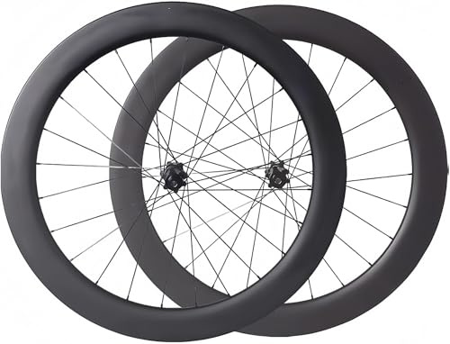 700C Carbon-Radsatz Rennradfelgen Mit 36T Ratschensystem 60 Mm Vorder- Und Hinterrad-Scheibenbremse 100/142 Mm Steckachse
