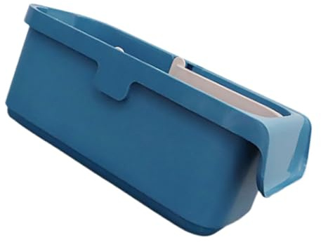 Abaodam Seau de Nettoyage Rectangulaire en Plastique Épais Grand Format avec Poignée Portable Compatible Balai à Franges Plat pour Usage Domestique et Nettoyage des Sols