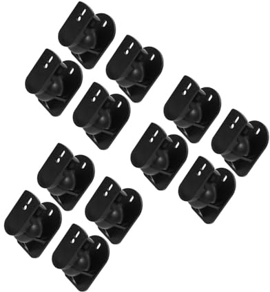 12pcs Wall Mount Bracket for Surround Sound Speakers Adjustable Speaker Mounts for Home Theater Setup Monitor Stand Holder Secure and Sturdy Design