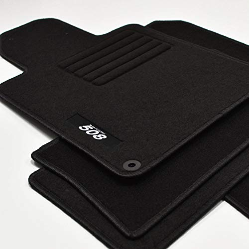 Mattenprofis Velours Logo Fußmatten passend für Peugeot 508 + 508 SW ab Bj.11/2010-2018 sw