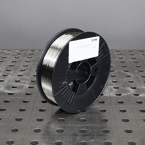 Edelstahl Schweißdraht V4A 1.4430 0,8mm 1,0mm 5KG D200 MIG/MAG, Größe: 0,8mm 5KG