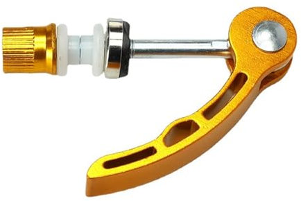 Fahrrad Sattelklemme Schnellspanner M6x45mm Schraube Fahrrad Sattelklemme Clip Schraube Clip Schraube Fahrradzubehör(M6x50mm gold)