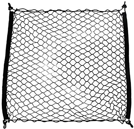 WANGZEYU GepäCknetz Auto Kofferraum 70 x 70 cm Universal-Kofferraum-Gepäcknetz Fracht-Organizer-Aufbewahrung Dehnbare elastische Auto-Innennetz-Netztasche Kofferraumnetz GepäCknetz