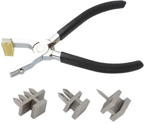 Heavy Duty Pelle Hole Puncher Con 1/2/4 Spina Testa di Trapano In Pelle Pinze Per Lavorare Veicoli In Pelle