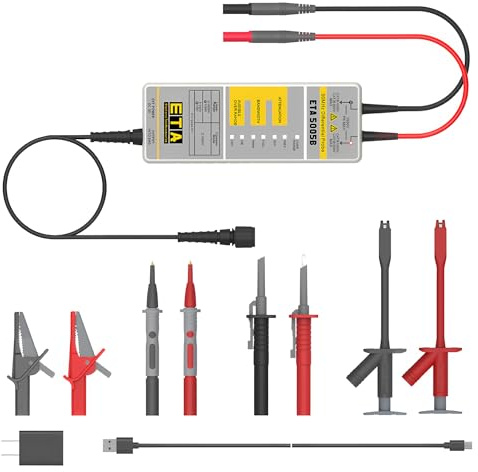 ETA Oscilloscope Differential Probe 50/100/200Mhz oscilloscope high voltage differential probe HV isolation probe(ETA5005B 50Mhz 1500V)