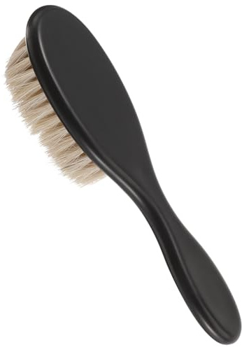 COLLBATH Herren Bartbürste aus Abs mit Weichen Borsten Langlebig und Hautfreundlich Modischer Griff Einfache Reinigung für Bartpflege und Haarstyling