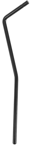 Healifty Tremoloarm zur Stabilitätsverbesserung für E-gitarre 5mm Metall Vibratoarm mit Plug in Design Schwarz für Anfänger und Profis