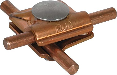 Dehn 390067 – Dreistockklemme Verbindung MV Schraube Flach Rund 8 mm kupfer